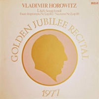 RCA : Horowitz - Golden Jubilee Recital
